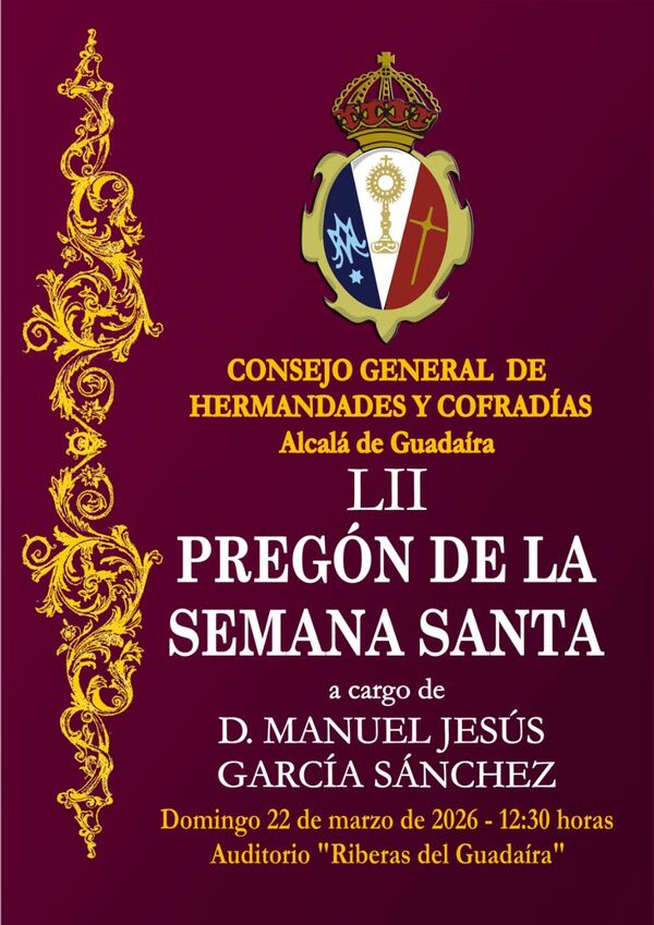 Pregón de Semana Santa 2026
