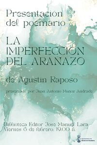 Poemario `La imperfección del arañazo´