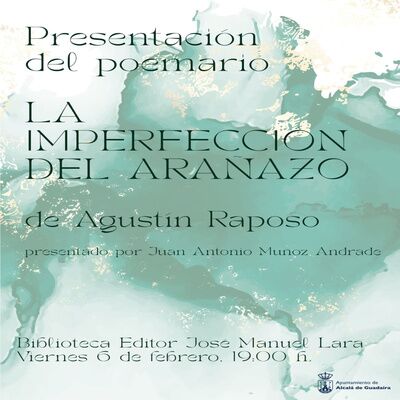 Poemario `La imperfección del arañazo´