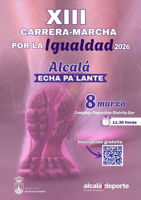 Inscripción en la XIII Carrera Marcha por la Igualdad