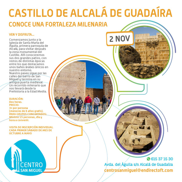 Visita guiada al Castillo de Alcalá