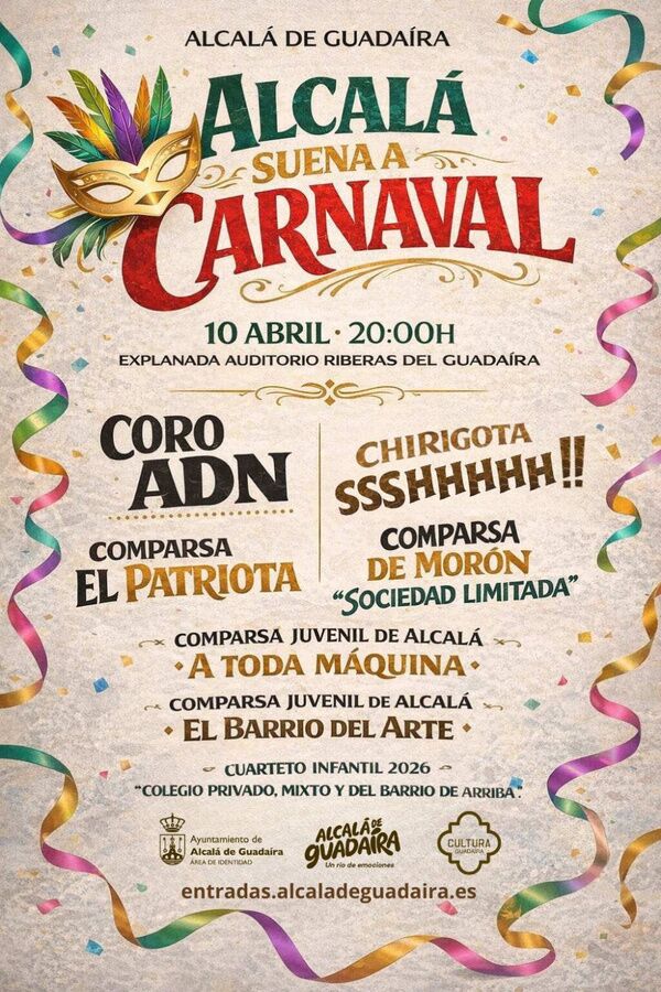 Alcalá suena a Carnaval