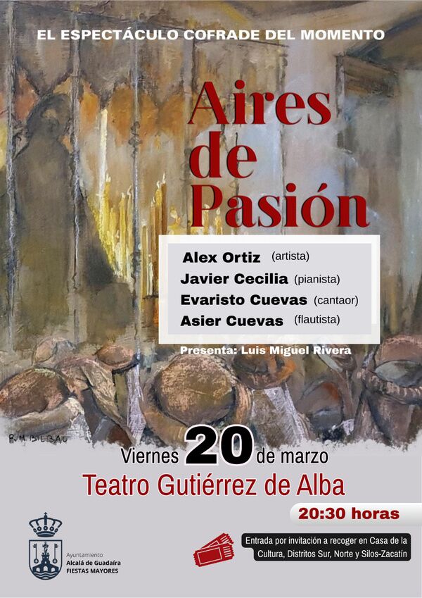 Espectáculo musical cofrades Aires de Pasión