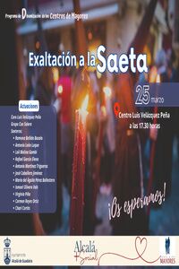 Exaltación a la saeta en el Luis Velázquez Peña