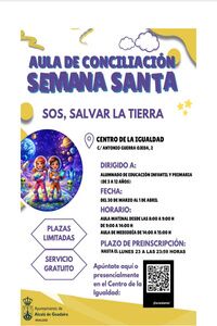 Plazo de pre-inscripción en el Aula de Conciliación para Semana Santa