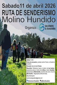 Ruta de senderismo al Molino Hundido