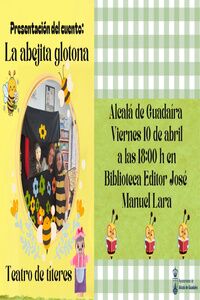 Presentación del cuento `La abejita glotona´