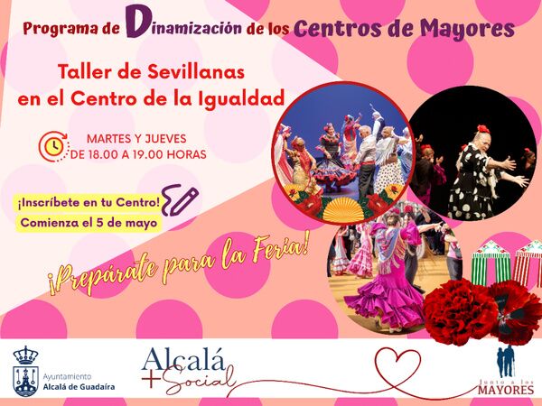 Taller de Sevillanas en el programa de Mayores