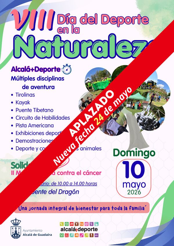 Aplazado al 24 de mayo el Día del Deporte en la Naturaleza
