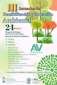 III Jornadas de Sensibilización  y Educación Ambiental