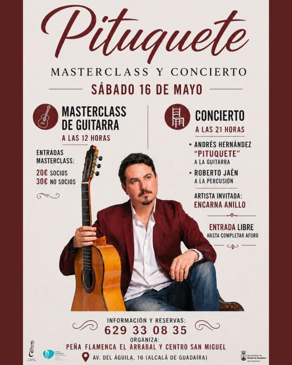 Masterclass y concierto con Pituquete