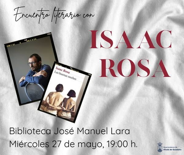 Encuentro literario con Isaac Rosa