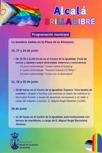 Mes del orgullo en Alcalá