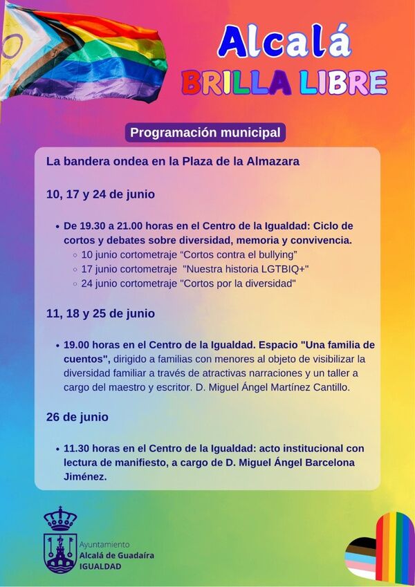 Mes del orgullo en Alcalá