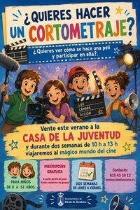Curso de cortometraje en Casa de la Juventud