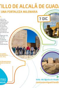 Visita guiada al Castillo de Alcalá en diciembre