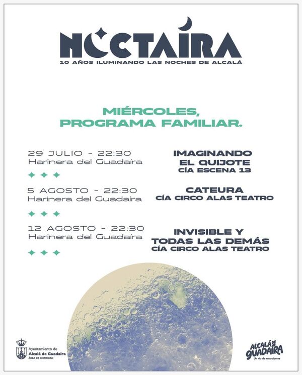 Programa familiar con Noctaíra 2026