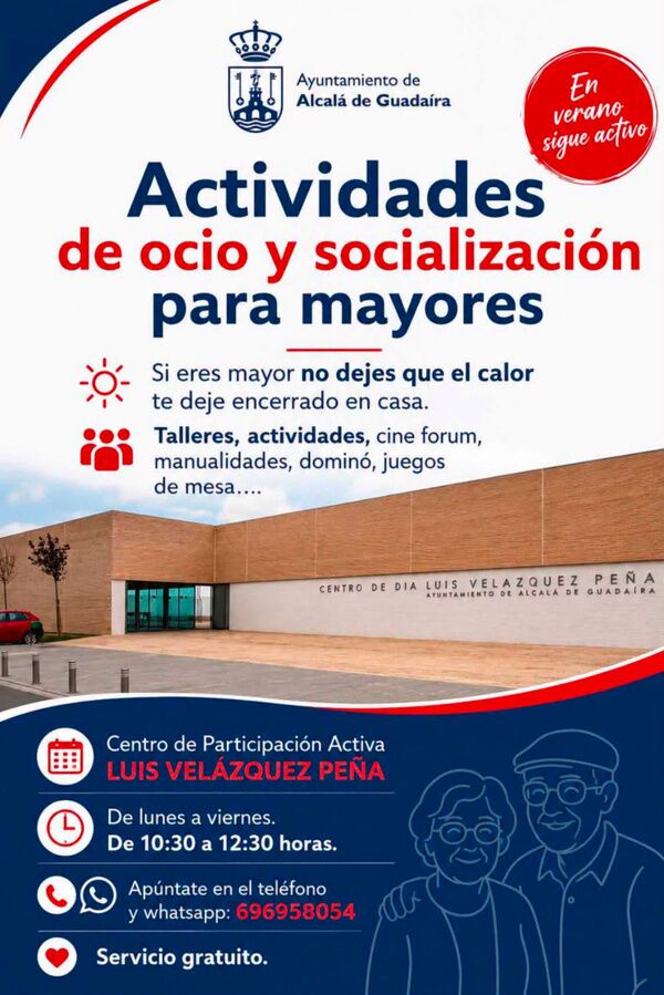 Actividades de ocio en el Luis Velázquez Peña