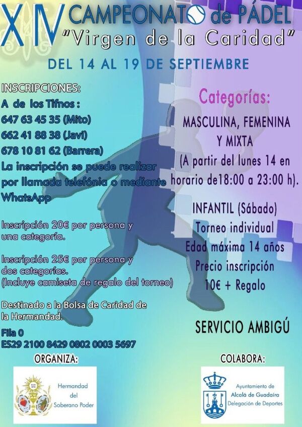 Campeonato de Pádel Virgen de la Caridad