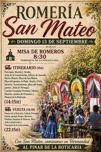 Pregón y Romería de San Mateo 2026