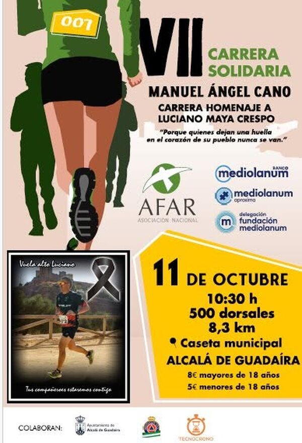 VII Carrera solidaria Manuel Ángel Cano