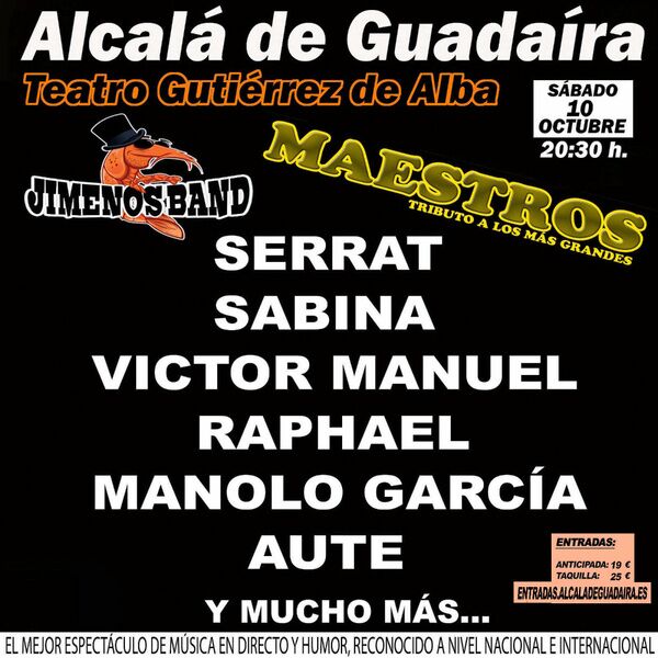 Homenaje a los grandes maestros de la música española
