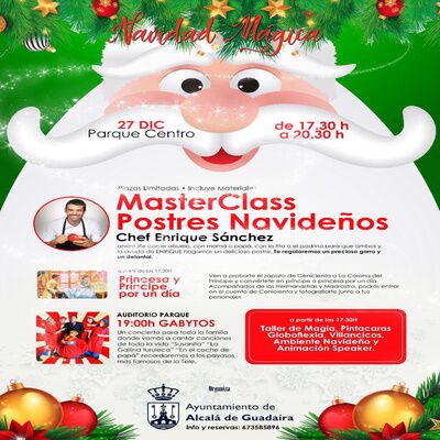 Fiesta de Navidad en el Parque Centro