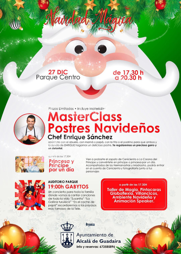 Gran Fiesta de Navidad en el Parque Centro organizada por el Ayuntamiento