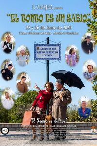 L'Atajea presenta 'El tonto es un sabio', teatro solidario