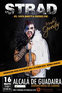El Violinista Rebelde estrena en Alcalá su primer disco