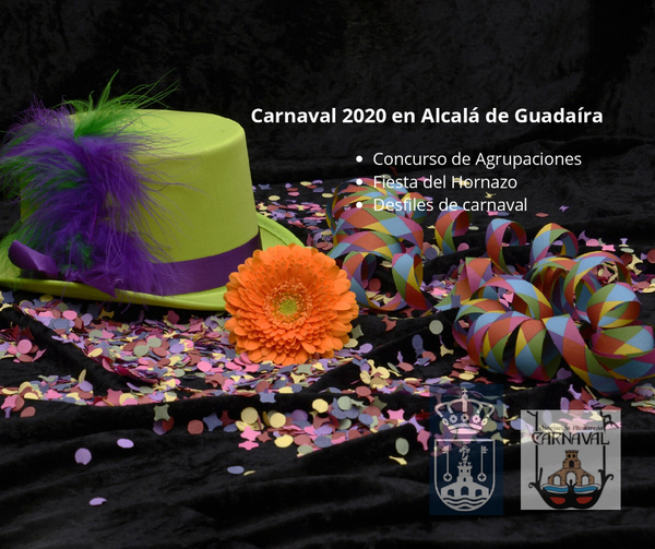 Programación de Carnaval 2020 en Alcalá