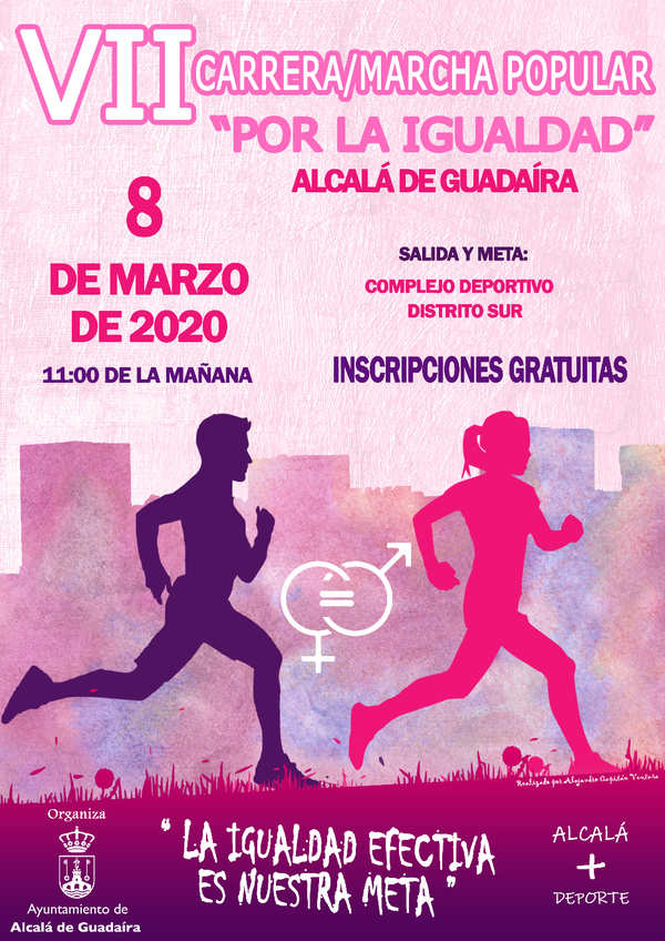 VII Carrera marcha popular `Por la Igualdad´ en Alcalá