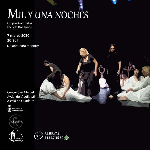 La Escuela Dos Lunas presenta `Mil y una noches´en San Miguel