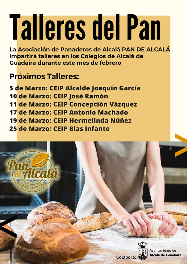 Talleres del Pan en los colegios de Alcalá
