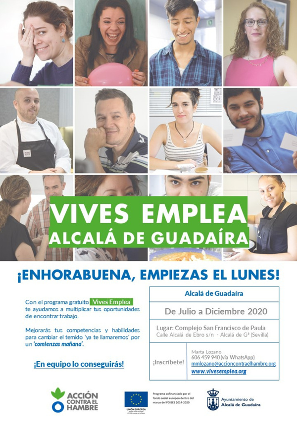 Vives Emplea Alcalá selecciona 25 personas desempleadas para mejorar sus oportunidades de encontrar empleo