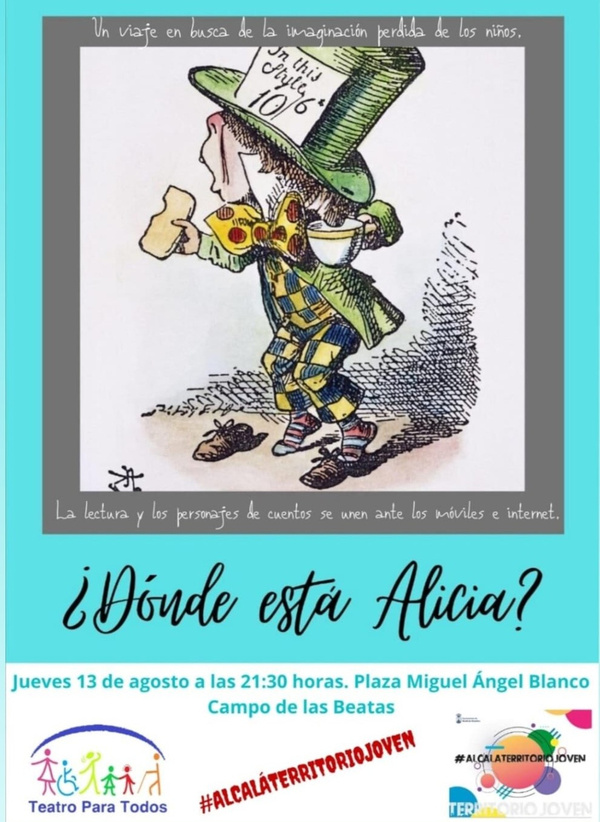 Teatro en barrios con la representación de `¿Dónde está Alicia?´