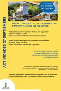 Visitas a La Harinera y el Molino del Algarrobo