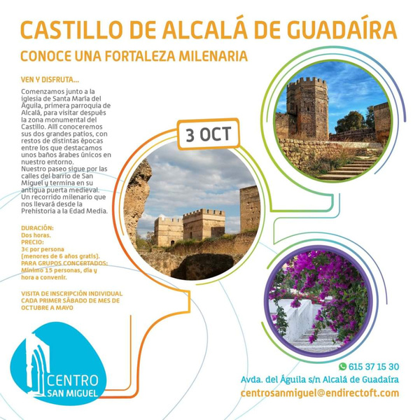 Visita guiada al Castillo de Alcalá