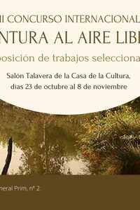 Exposición de los trabajos del Concurso de Pintura al Aire Libre