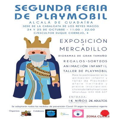 Segunda Feria de Playmobil en Alcalá