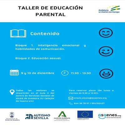 Talleres para familiares de personas con problemas de salud mental