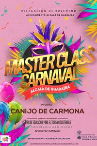 El Canijo de Carmona protagonizará una master class de Carnaval
