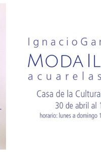 Moda ilustrada con el artista Ignacio García Cordero