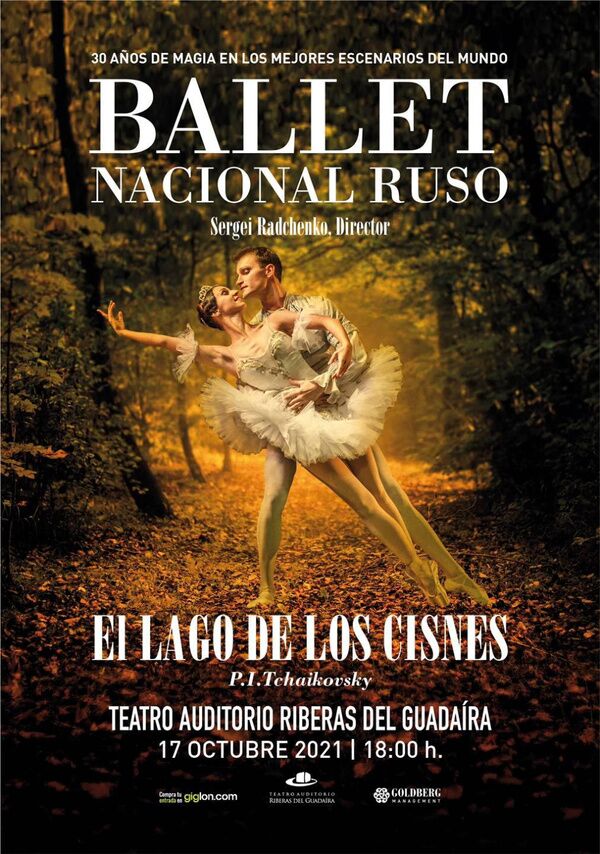 El Ballet Nacional Ruso representa en Alcalá `El Lago de los Cisnes´