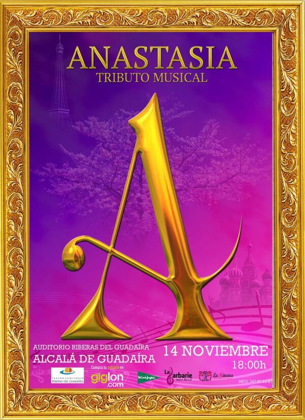 El espectáculo Anastasia Tributo Musical llega a Alcalá