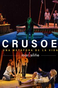 Sobre el escenario del Gutiérrez de Alba `Crusoe´
