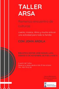 El Día del Flamenco se celebra en la Biblioteca con el taller ARSA