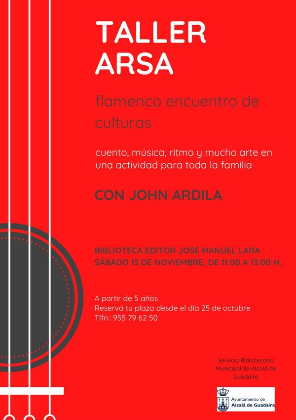 El Día del Flamenco se celebra en la Biblioteca con el taller ARSA