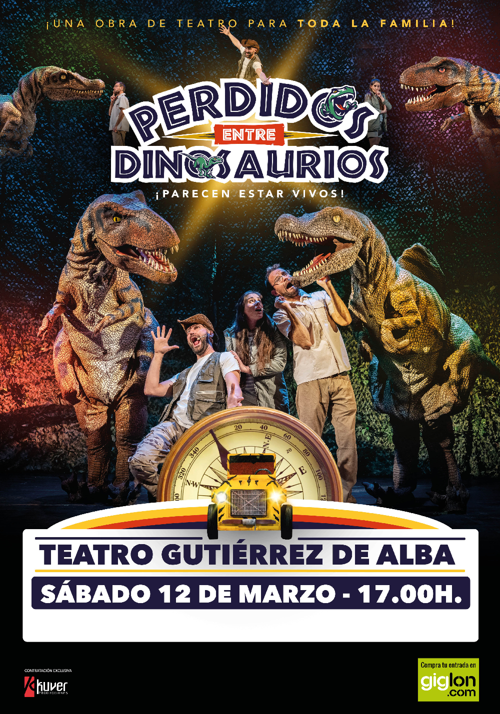 Perdidos entre Dinosaurios llega a Alcalá