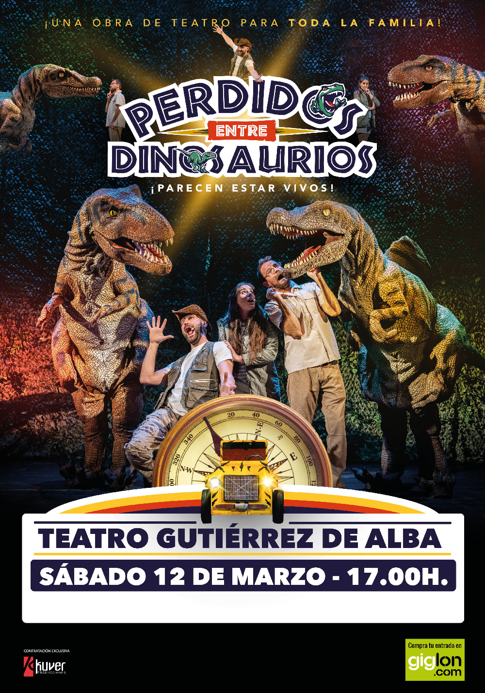 Perdidos entre Dinosaurios llega a Alcalá Perdidos entre Dinosaurios llega a Alcalá